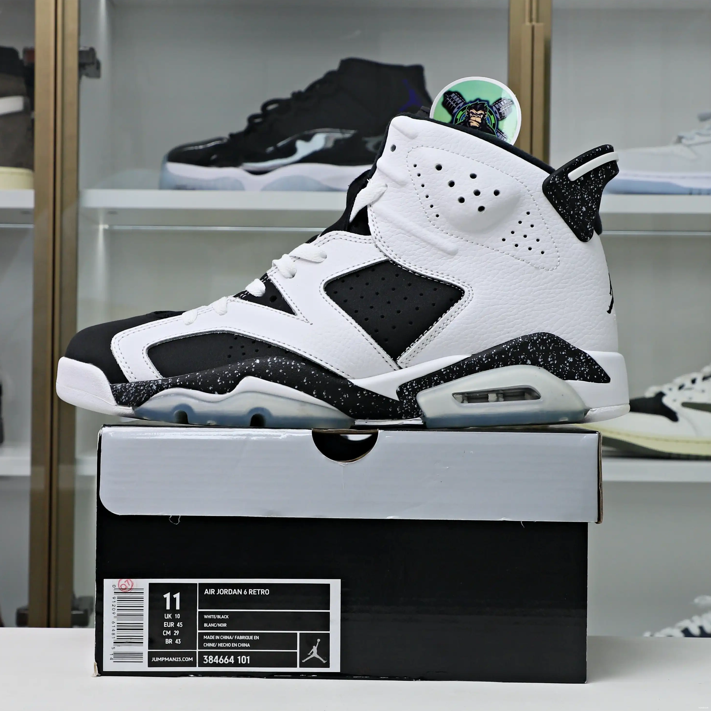 Jordan Retro 6 Oreo Jordan Kimikick Air 0501